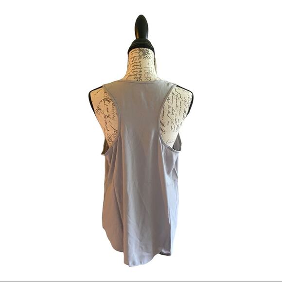 Daily Ritual Light Gray Racerback Tank Size 14 - Picture 4 of 6
